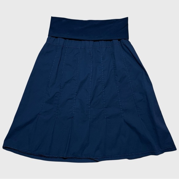 XCVI Wearables Pintuck Pleated Skirt In Black Sz Large - Picture 1 of 8